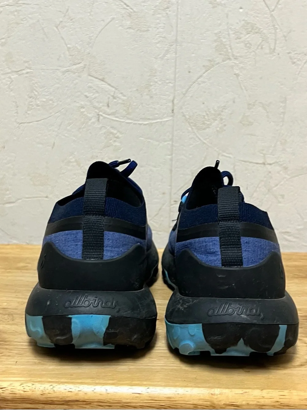 Allbirds Trail Runners SWT in the Hazy Cobalt/True Navy men’s Sz 11.5
